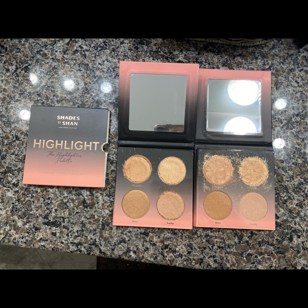 Shades by Shan Highlighter Pallets